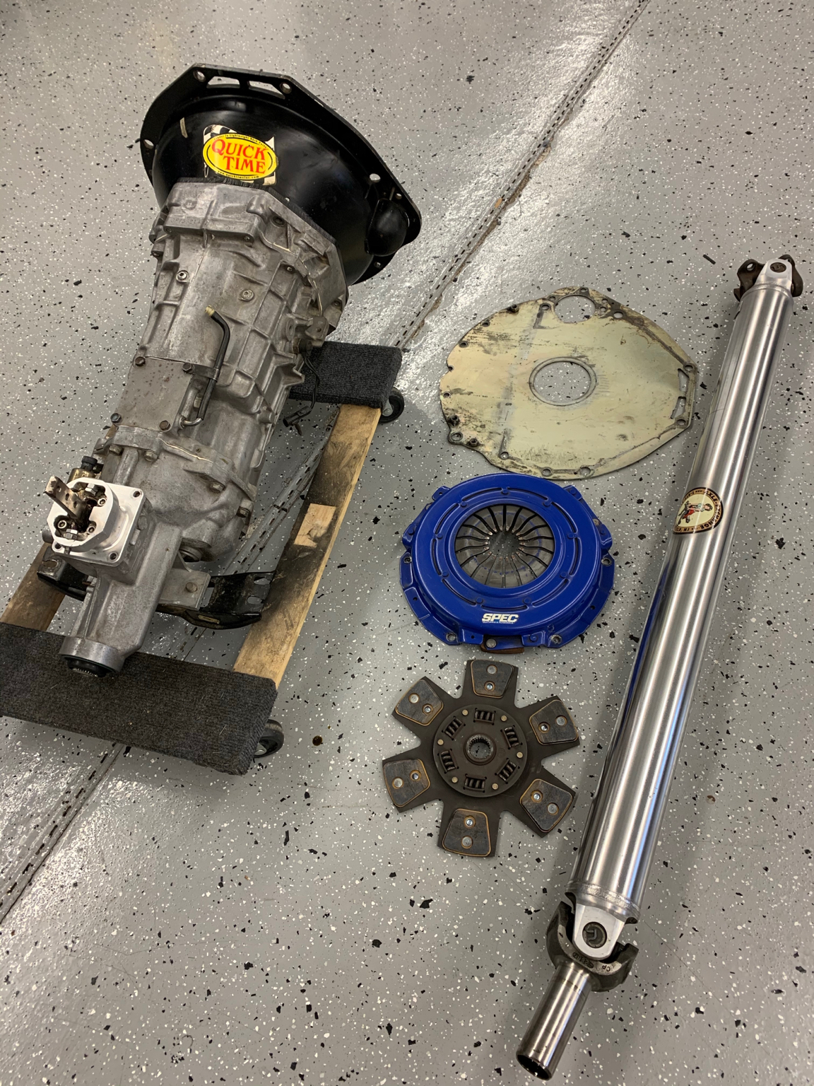 GForce T56, Quick Time Bell, Axle Exchange DS, Spec Clutch