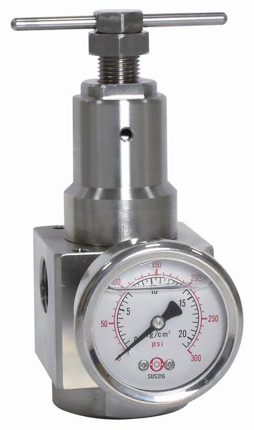1/4 3/8 1/2 Regulator 316 stainless 30 Bar USR0204