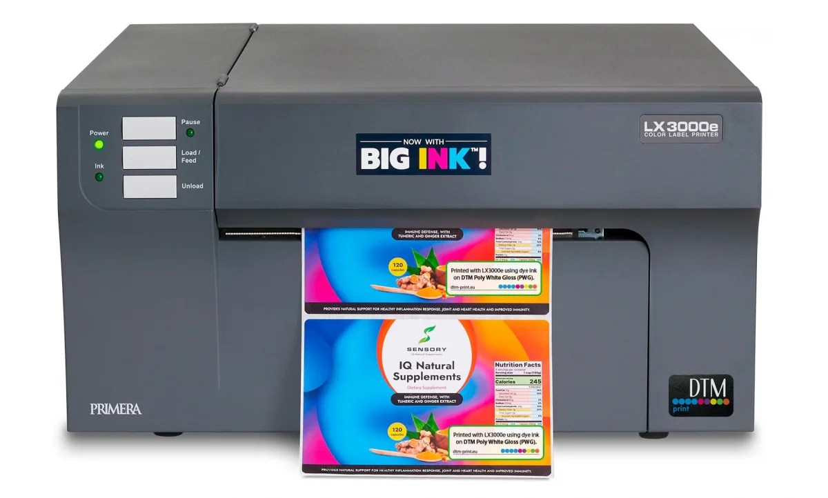 Primera LX3000e Color Label Printer Farve etiketprintere ACT