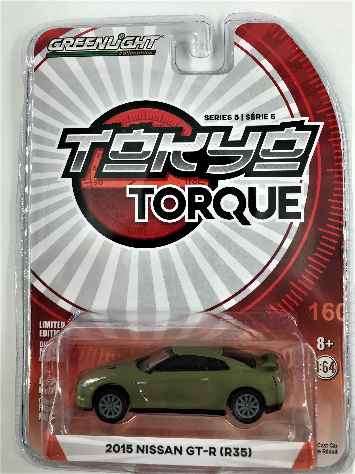 Greenlight 164 Tokyo Torque 2015 Nissan GTR (R35) 164 Diecast