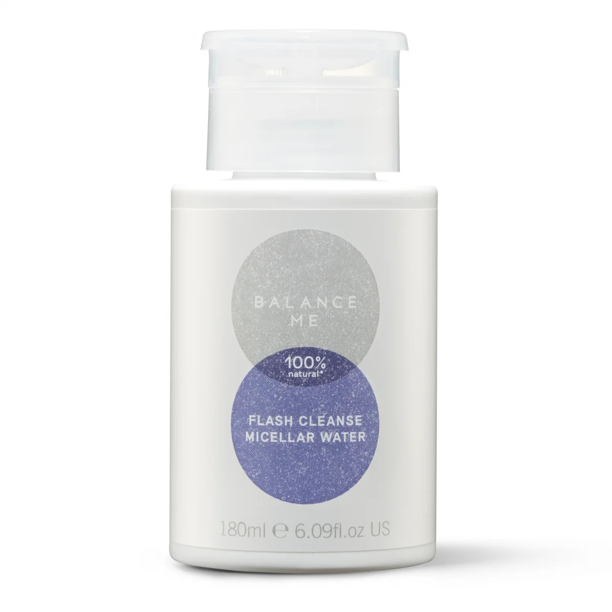 Flash cleanse micellar water 180ml. Balance Me GM Trading