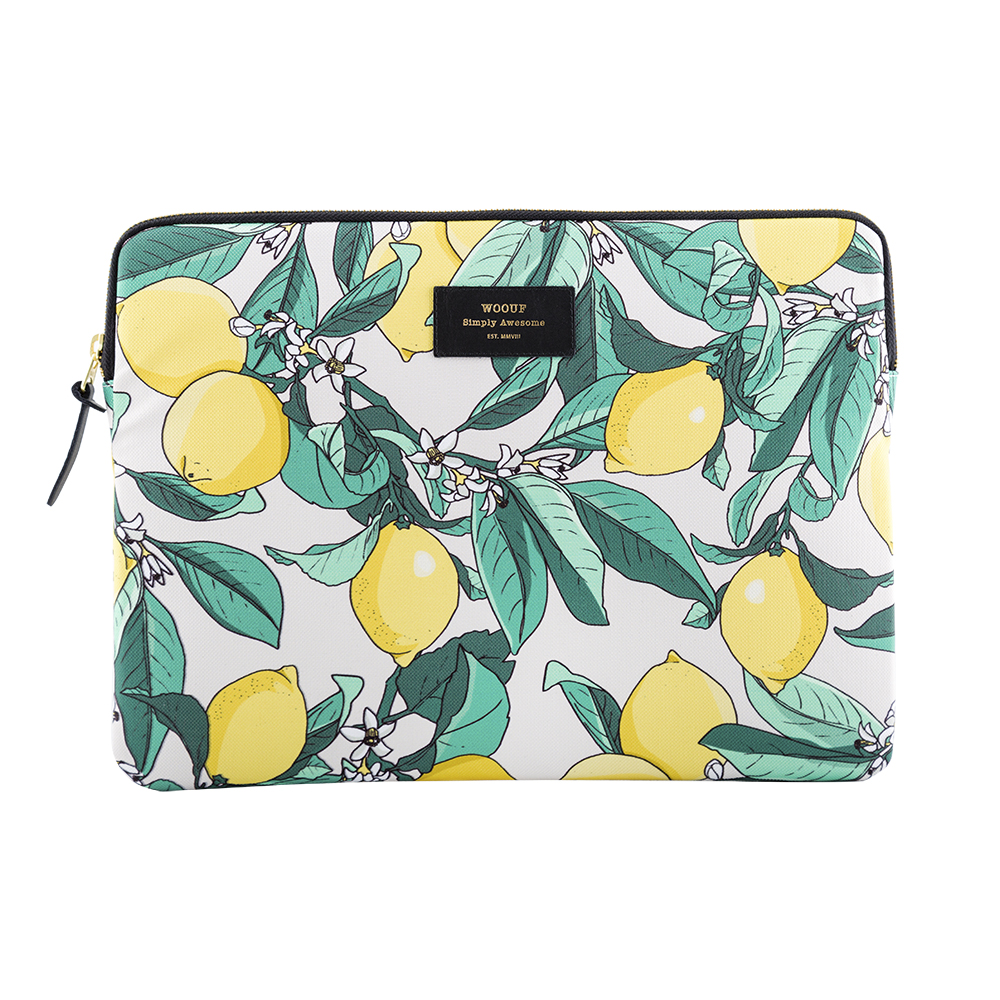 Wouf Lemon Laptop Sleeve 13'' Wouf Designdelicatessen