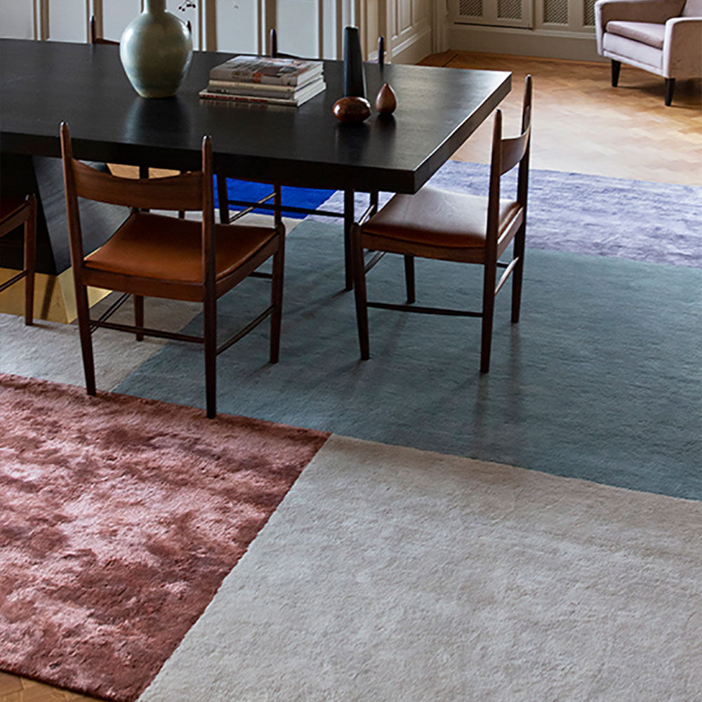 Layered NORTHERN LIGHT Wool Rug Gulvtæppe Layered