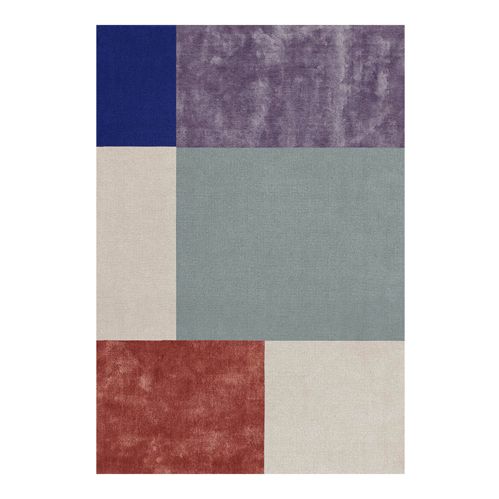 Layered NORTHERN LIGHT Wool Rug Gulvtæppe Layered