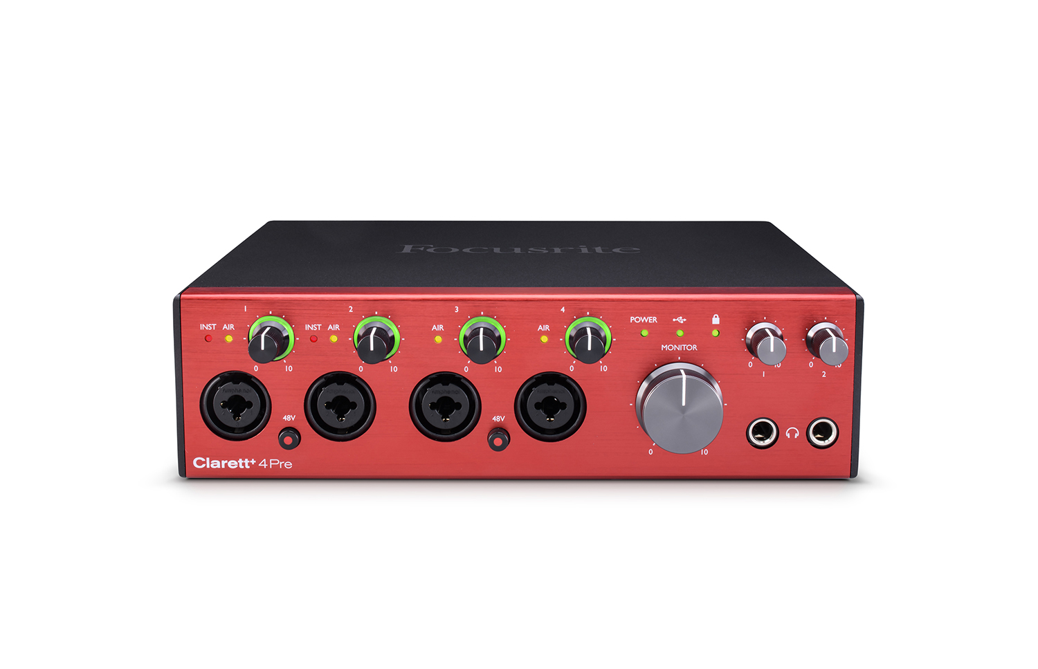 Focusrite Clarett + 4Pre USB-lydkort Focusrite Clarett + 4Pre USB-lydkort