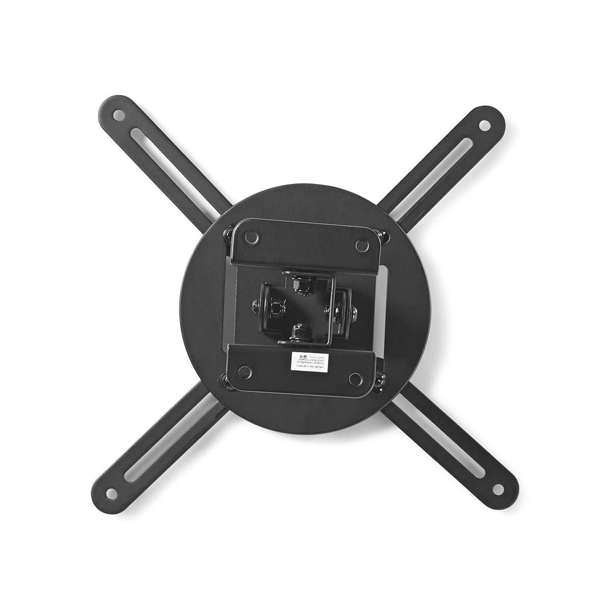 Projector Ceiling Mount, Fully Movable 10 kg Black | Fast Delivery
