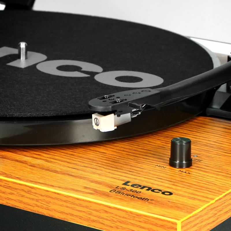 Lenco LS-300 Turntable with Speakers (Wood) | Buy online now | SoundStoreXL