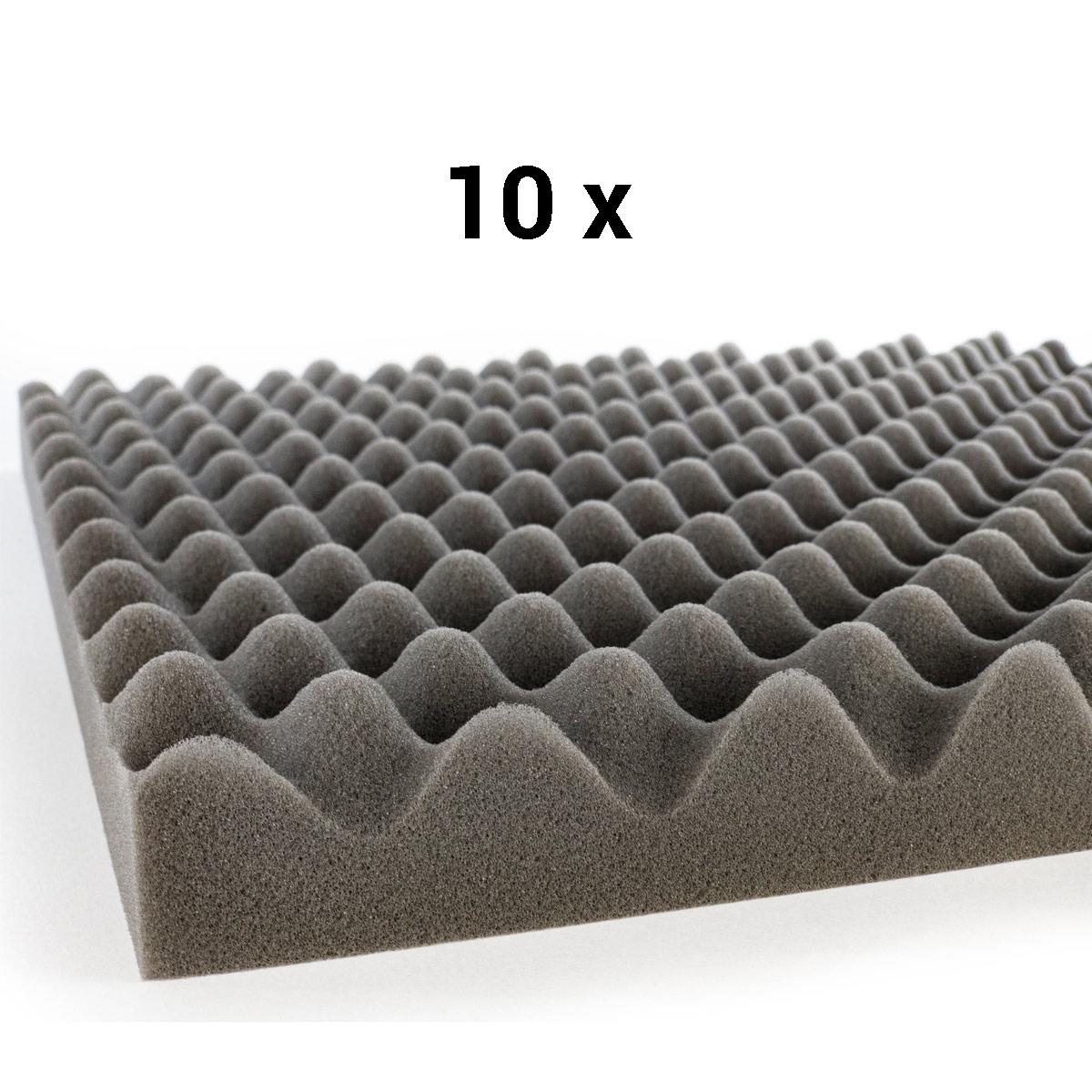 Acoustic Treatment Foam 10 pack Acoustic Foam SoundStoreXL Sverige