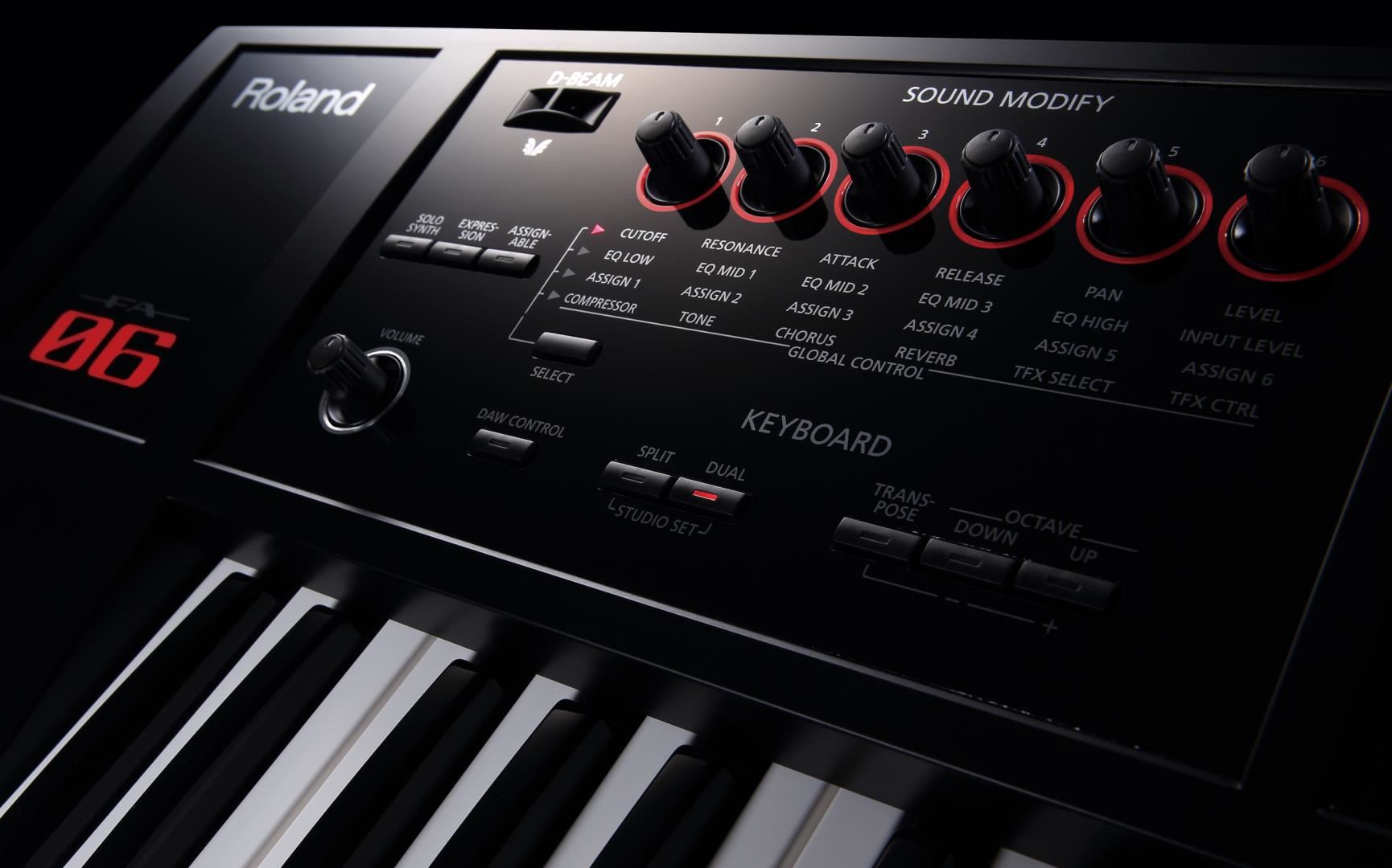 Roland FA06 Workstation Keyboard