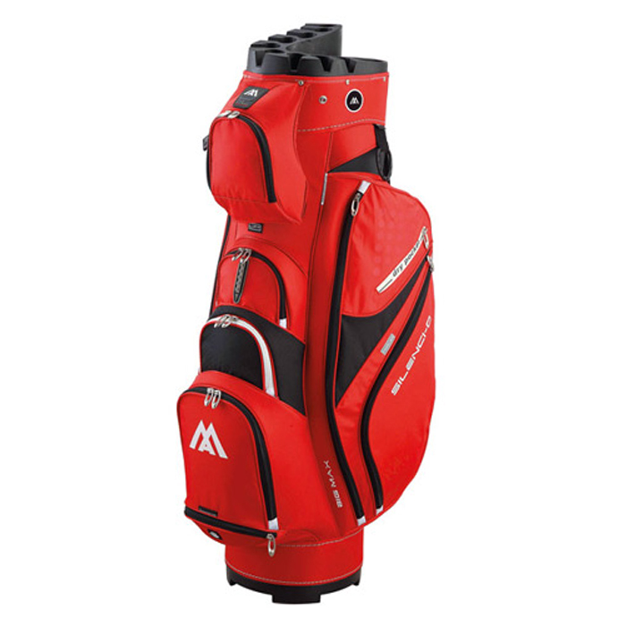 Big Max Silencio 2 Cartbag Red/Black Vognbags Golf Network Denmark ApS