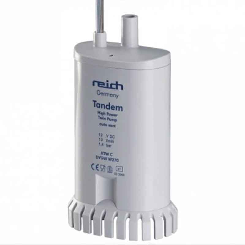 Tandem water pump 19 litres/minute Buy camping pumps here