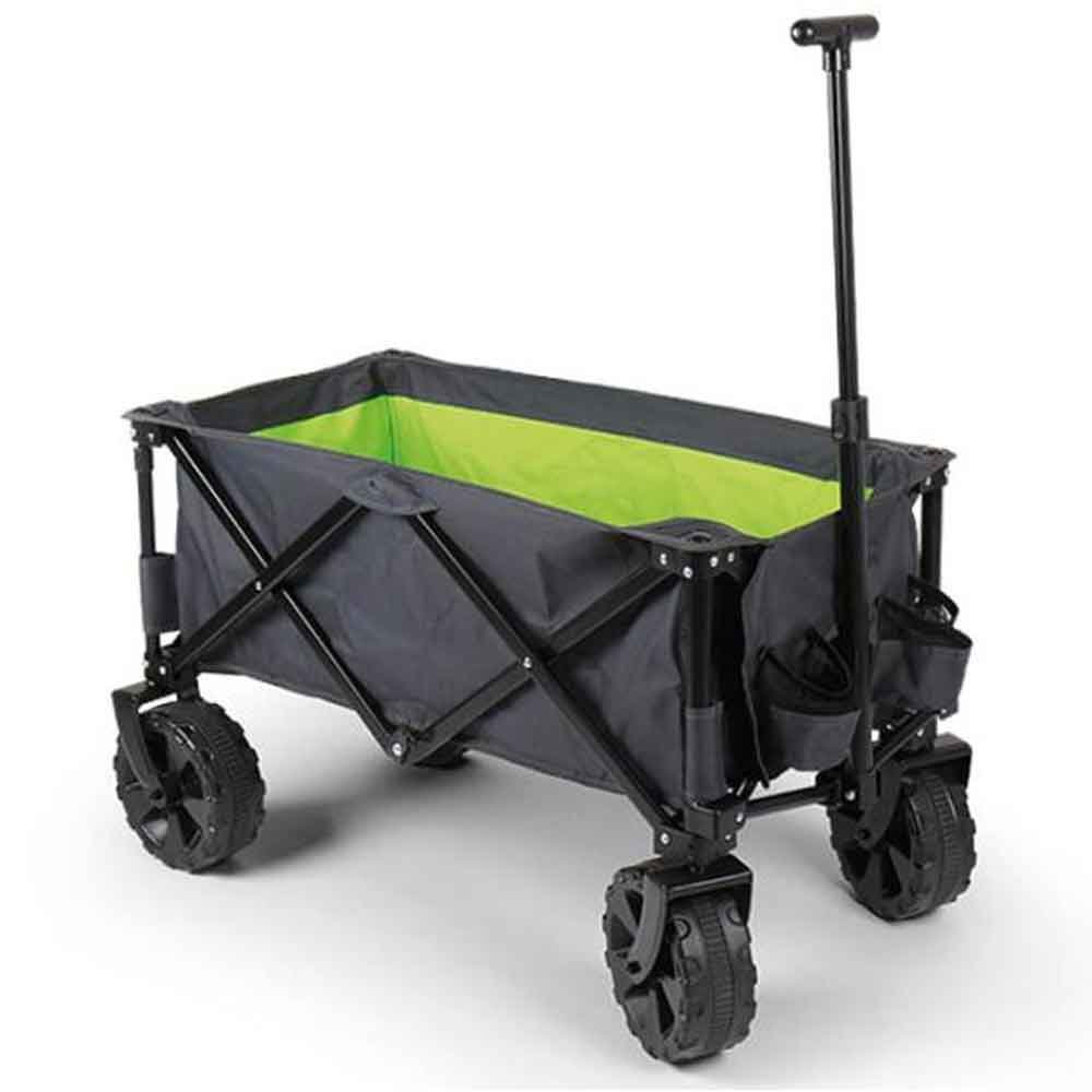 Foldable trolley with extra wide wheels Trolleys ScandiHills