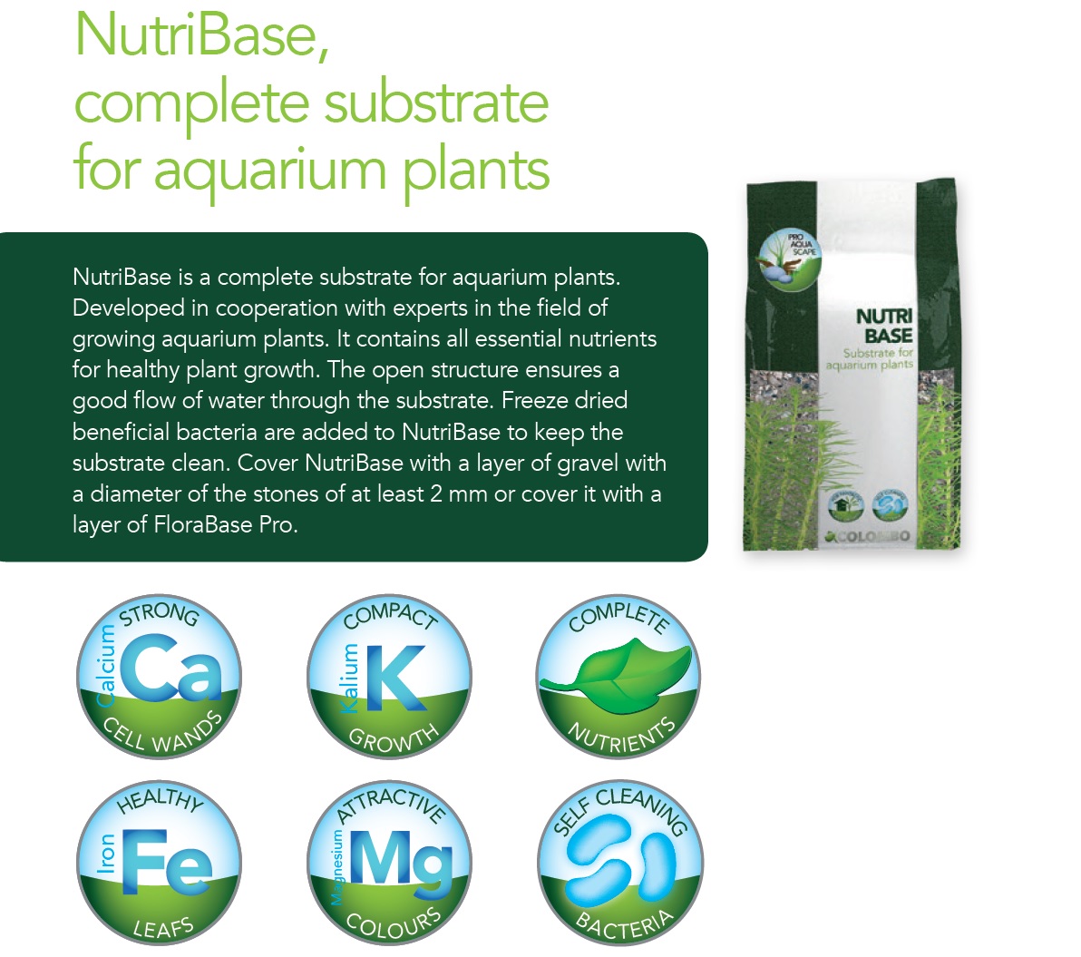 Colombo FloraBase NutriBase 5 Liter - Bunnsubstrat - Zoo-1 Norge AS