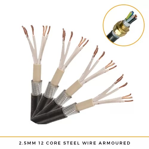 SWA Cable 12 core 2.5mm