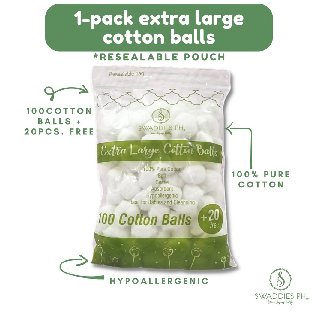 Swaddies PH Extra Large Cotton Balls SwaddiesPH
