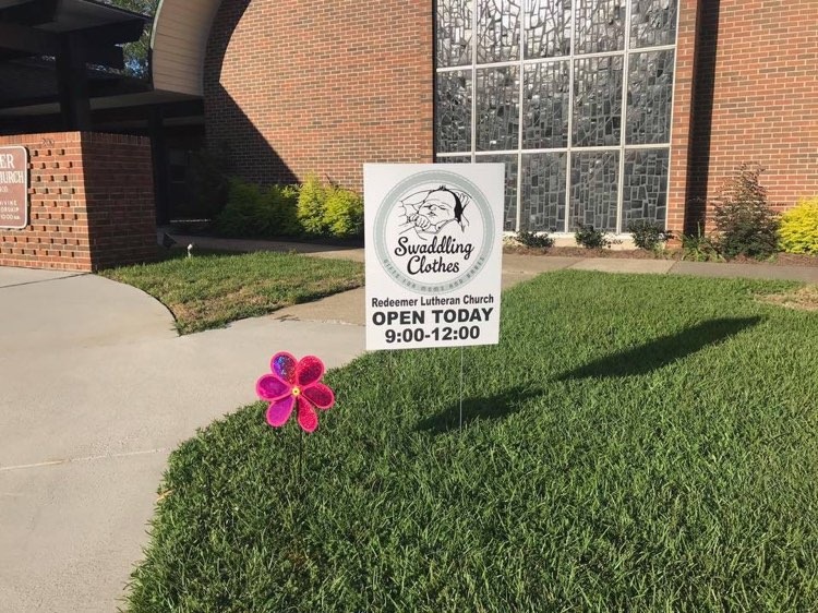Fairhope open sign Swaddling Clothes