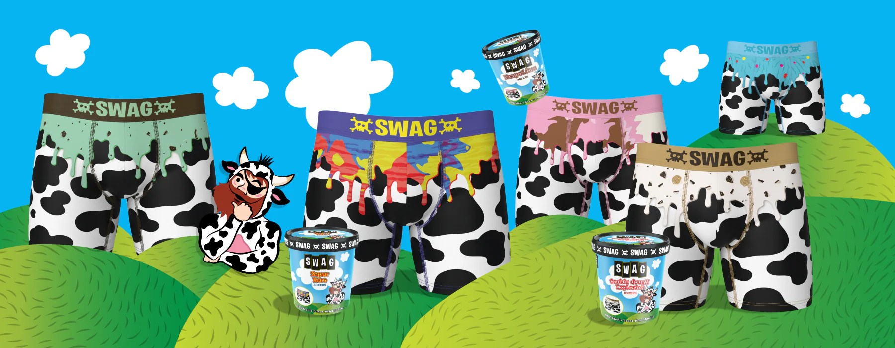 Ice Cream SWAG Boxers