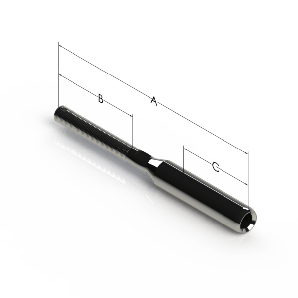 Lifeline Closed Turnbuckle, ToggleStud