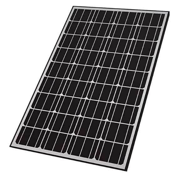 Home Depot 165Watt Monocrystalline Solar Panel for 12Volt Charging