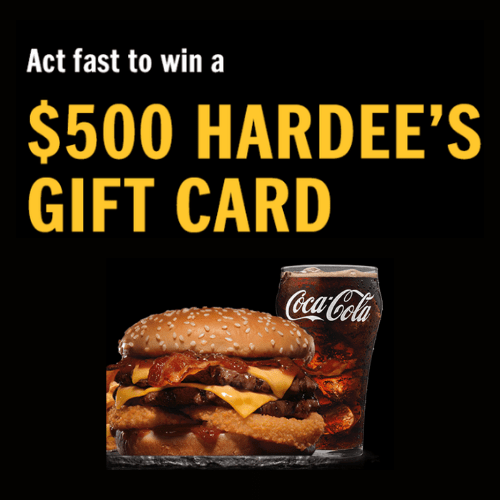 FREE Hardee's Gift Card or Coupon Sign Up Now! SwagGrabber