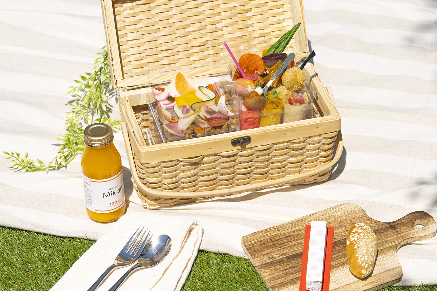 “MEAT FREE MONDAY” MARRIOTT HOTEL’S VEGAN PICNIC BASKET SWAG HOMMES