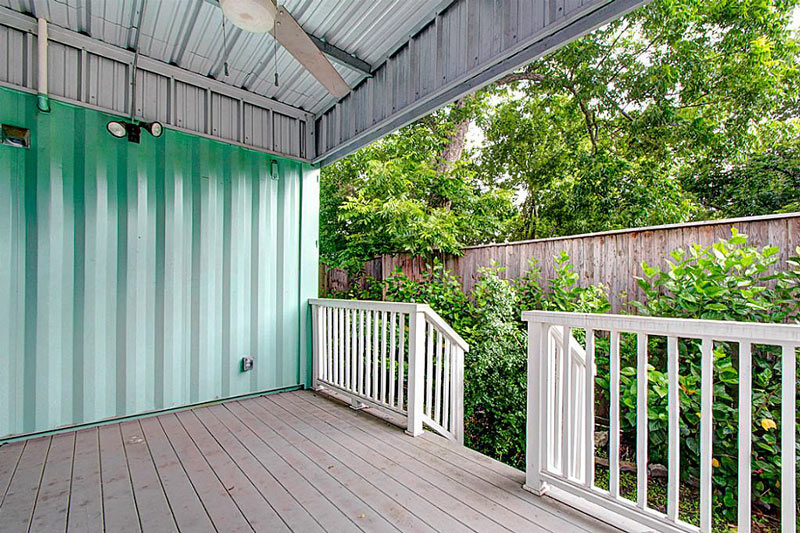 HalfMasked DoubleWide Shipping Container House Up for Sale in Fifth