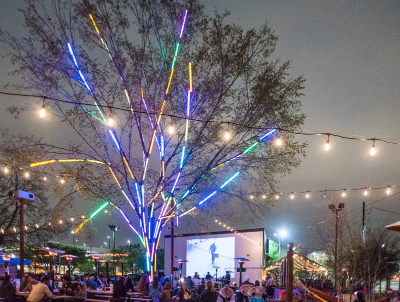 Watch an Adult Red Oak Get Craned into Place in Axelrad’s TreeBereaved