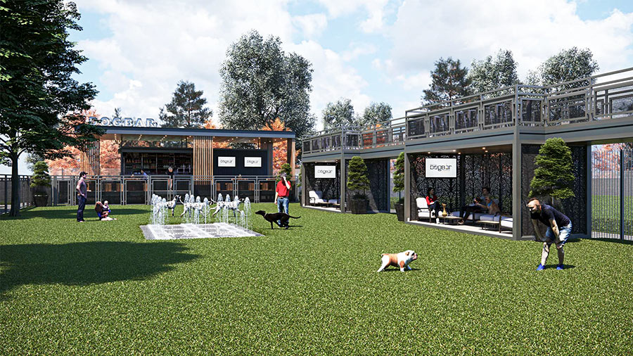 New Dog Boarding House Bar Signing Up for the Shuttered Shady Acres Liquor Store on W. 19th