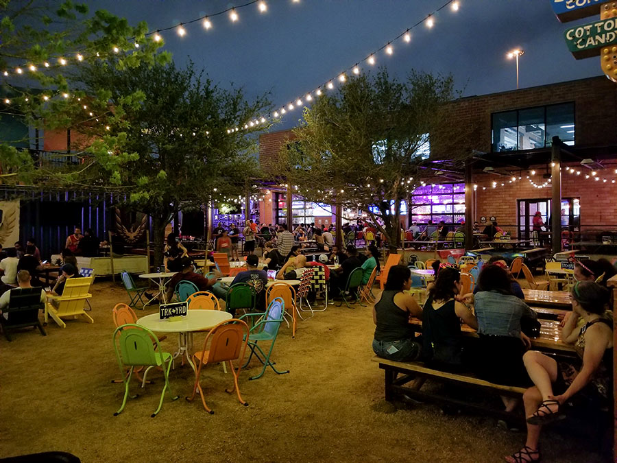 An OpeningNight Tour of the New Truck Yard on Lamar St. in East