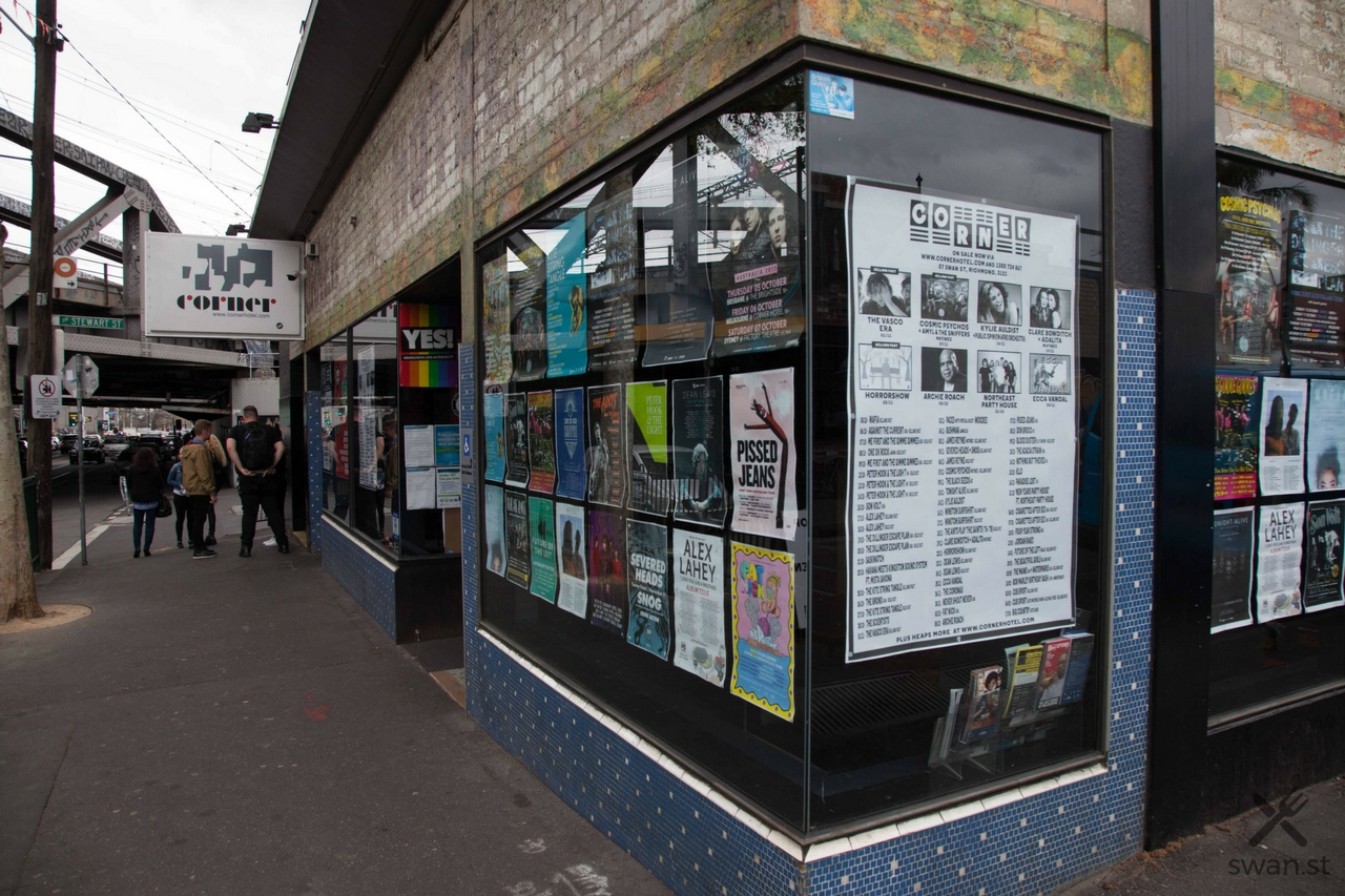 The Corner Hotel Richmond 3121 Swan.st