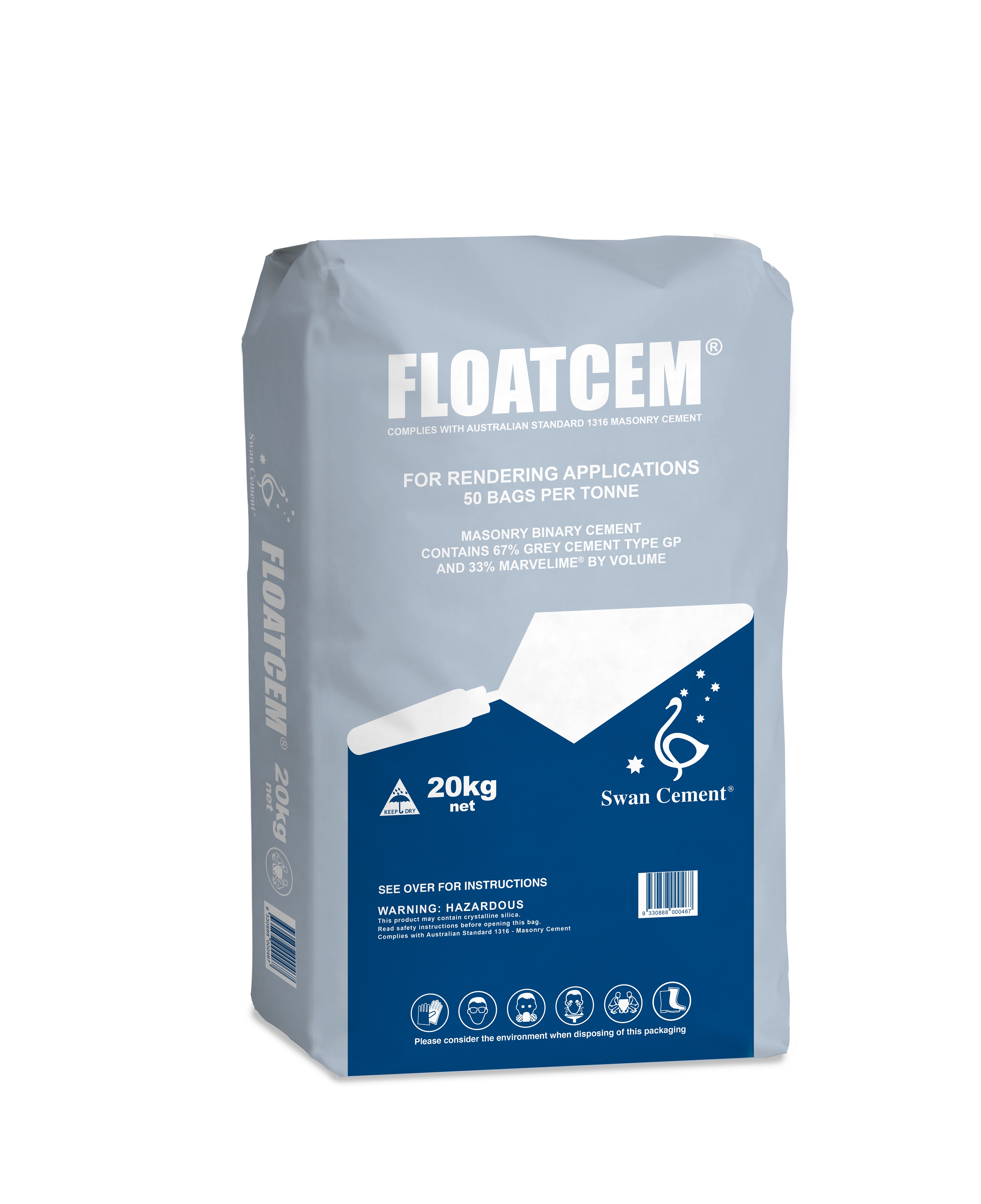 Floatcem 20kg Swan Cement