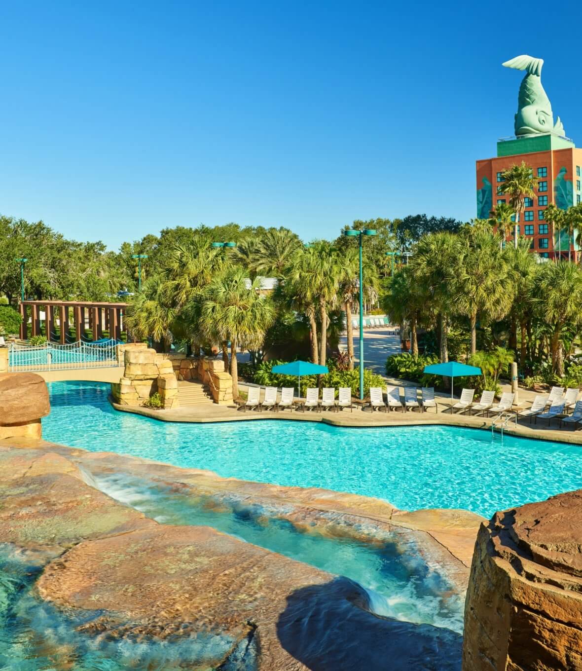 Poolside Cabanas Walt Disney World Swan and Dolphin