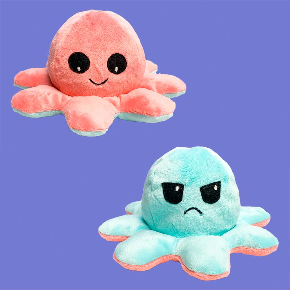 Reversible Octopus Plush Pattern Swan Family Patterns