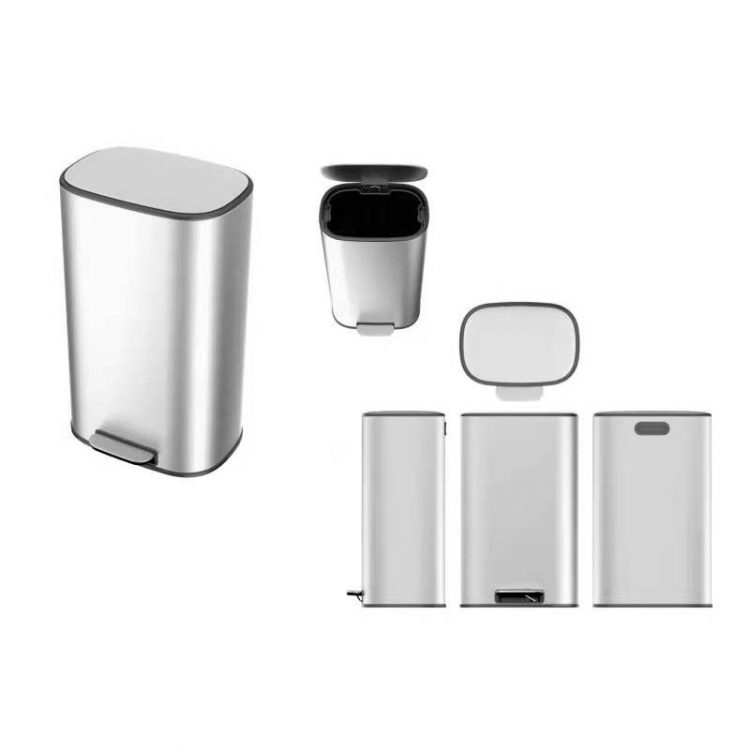 Rectangular Soft Close Trash Can-2021 New | Swanlord | Your Reliable