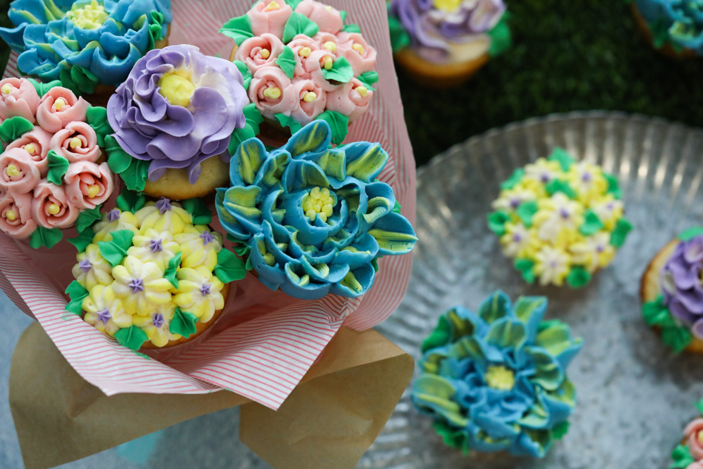 Flower Cupcake Recipe Swans Down® Cake Flour