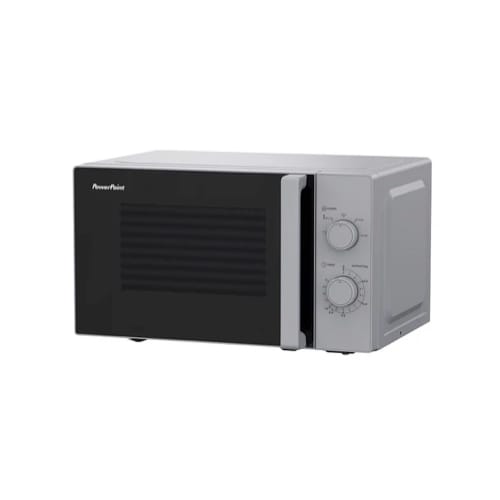 Powerpoint 20L 800W Freestanding Microwave Silver P22820MS Swans