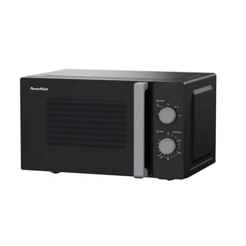 Powerpoint 20L 800W Freestanding Microwave Black P22820MB Swans