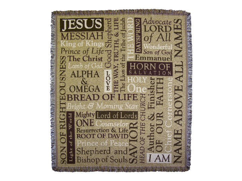 Tapestry Names Of Jesus 52 x 60 Swanson Christian Products