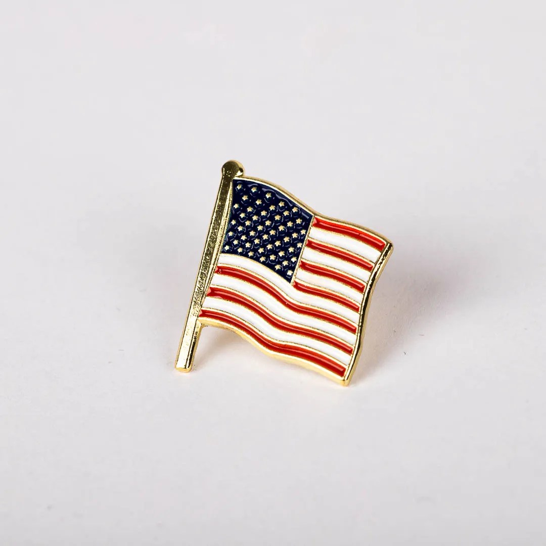 Lapel Pin American Flag Pk6 | Swanson Christian Products