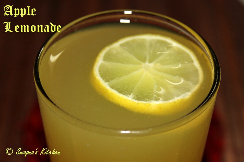 Apple Lemonade Swapna's Kitchen