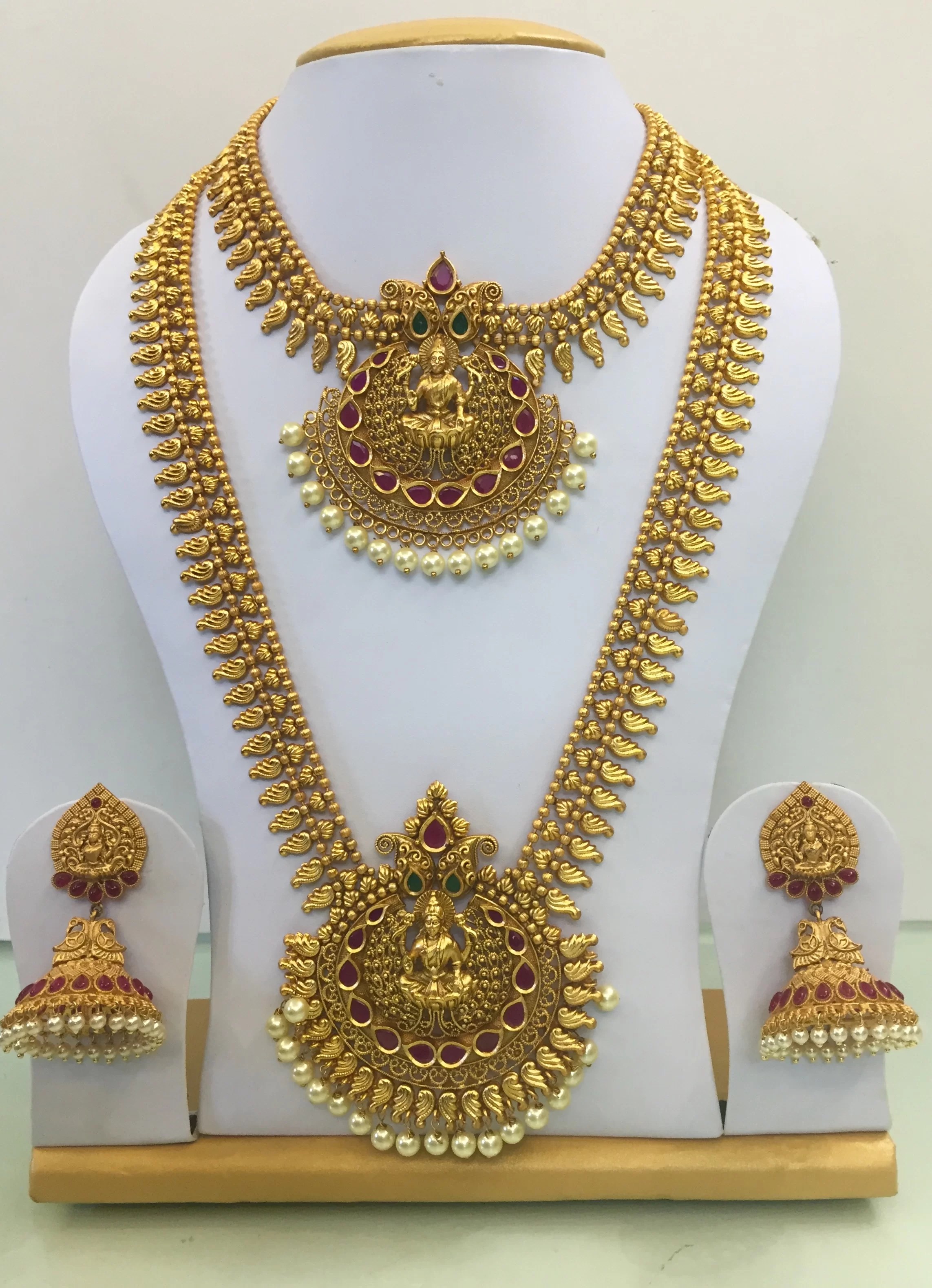 Rent Matte Bridal Set Rent Bridal Jewelry in Chennai
