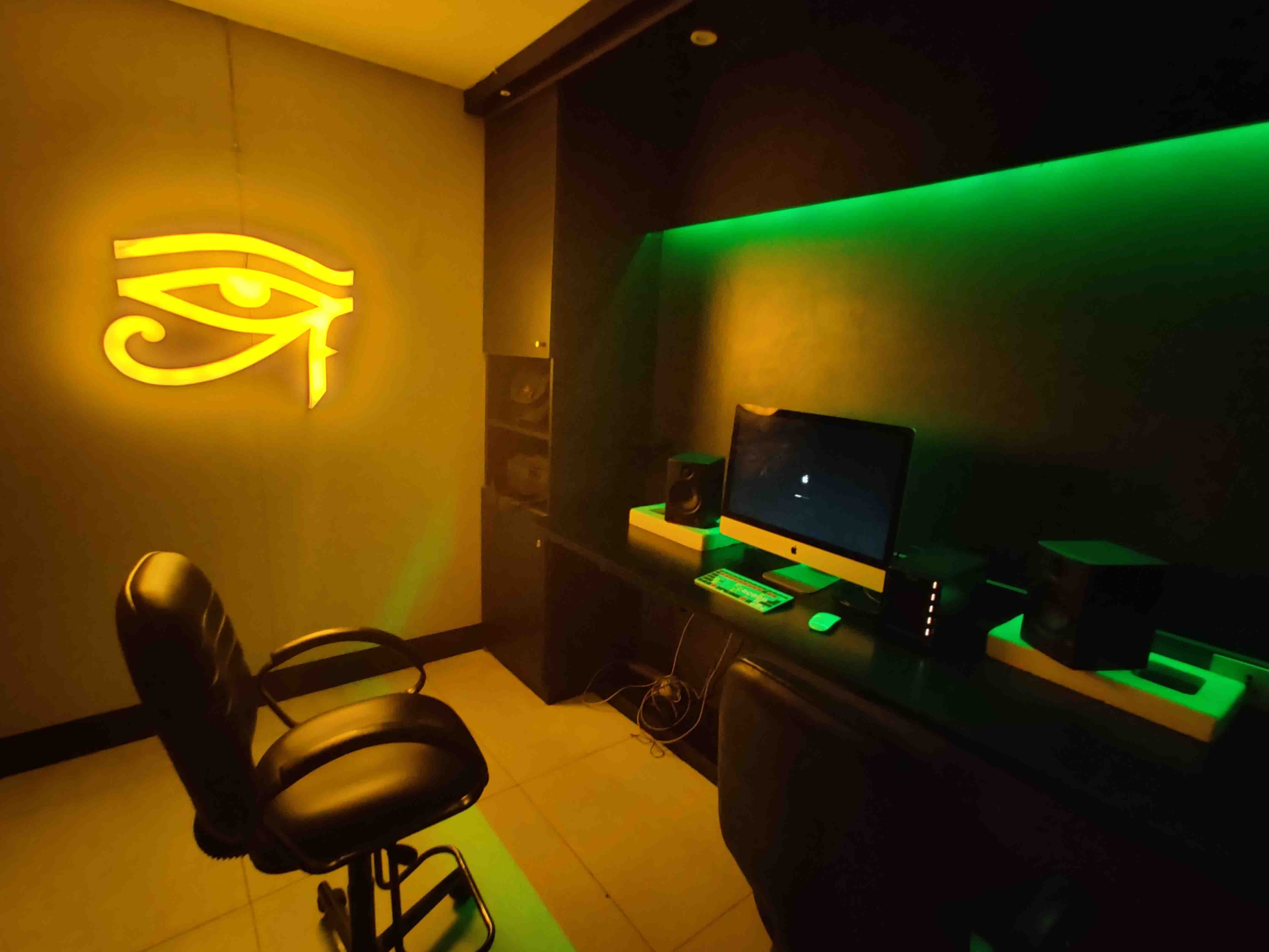 Video Editing Room Setup