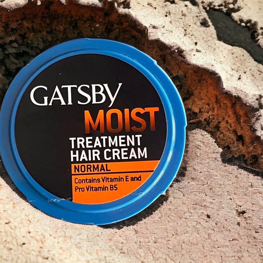 Gatsby Care Treatment Hair Cream, Normal, Long Lasting Moisture 125g