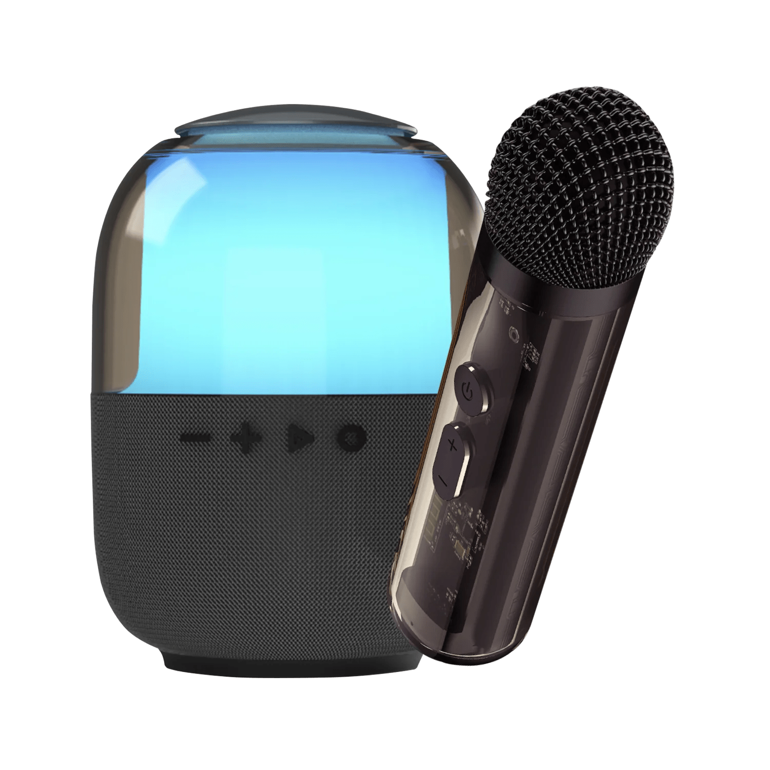 SWAY Minioke LED Go I 5 Watt MultiAmbient Portable Karaoke Speaker I SWAY Premium Audio