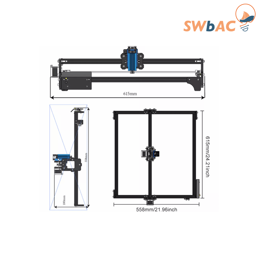 4540 80W Laser Engraving Machine KUWAIT