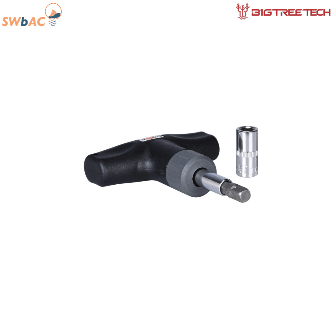 Twrench, 2.5Nm torque, hexagonal wrench with connector, for V6
