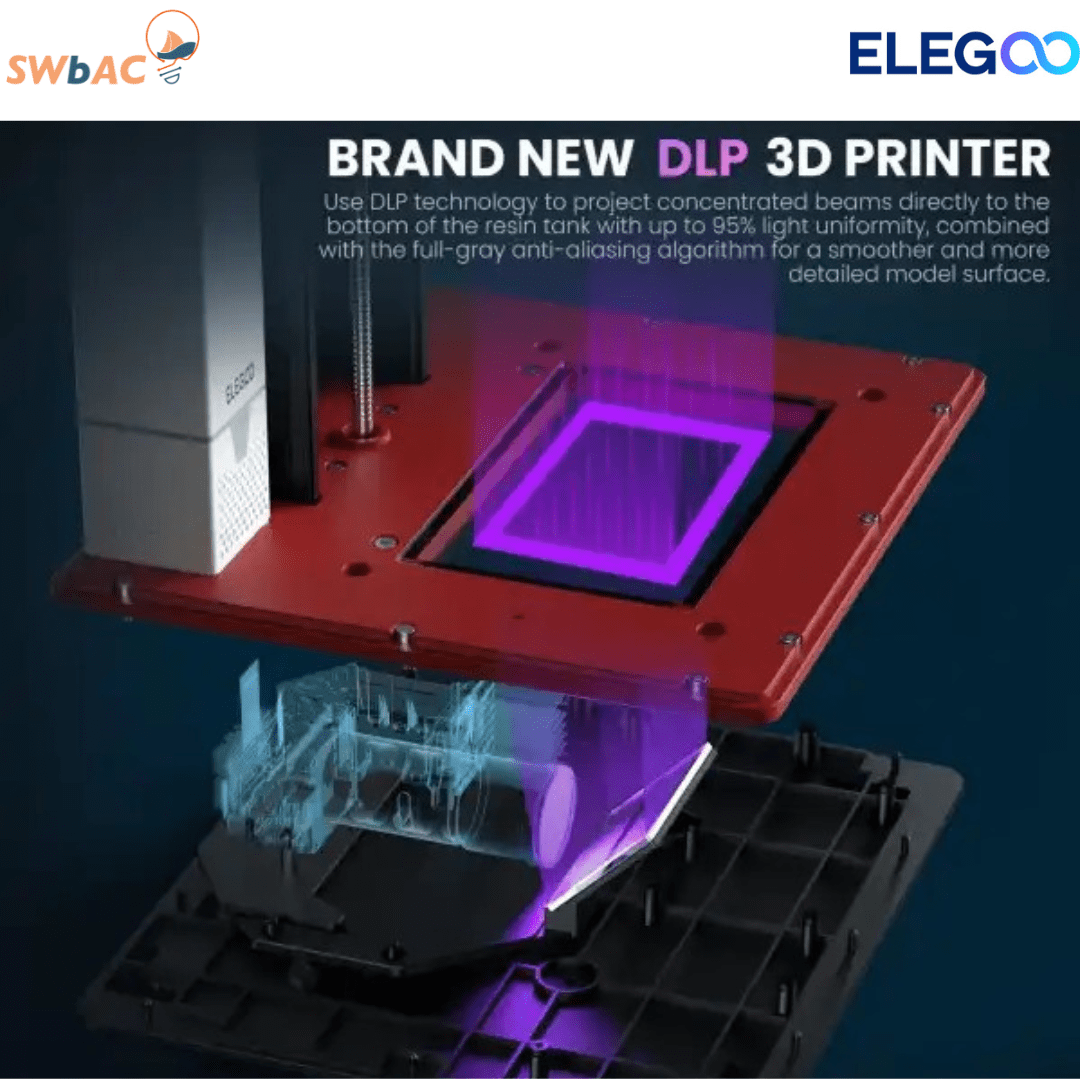 Elegoo Mars 4 DLP | Kuwait 3D Printing Store | 3D Printer Repair Shop