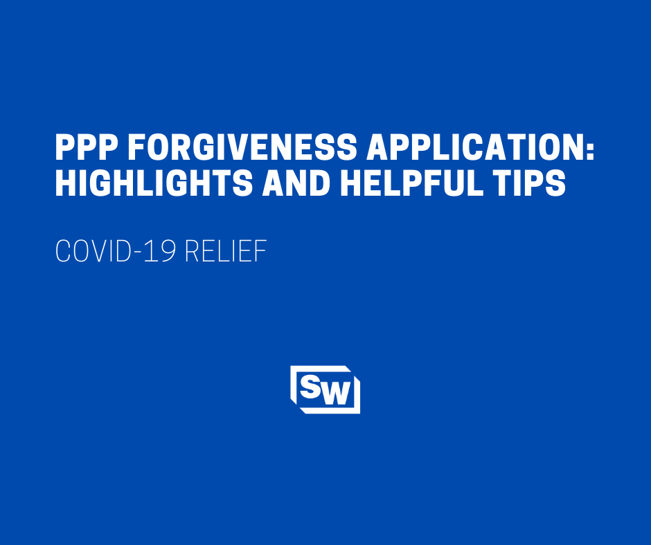 PPP Application Highlights and Helpful Tips Sciarabba