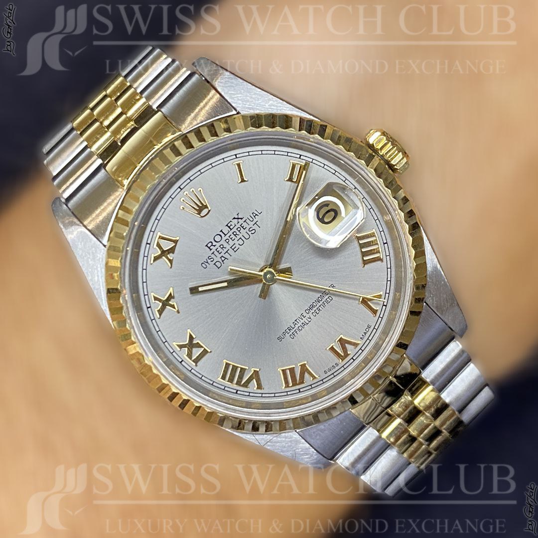 Rolex Datejust 36mm 16233 Swiss Watch Club