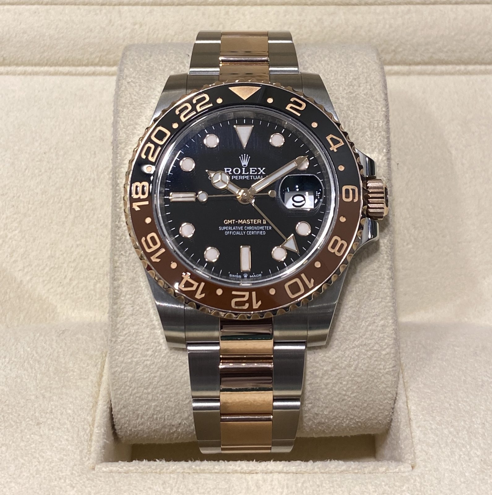 Rolex GMTMaster II 40mm 126711CHNR Swiss Watch Club